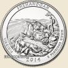 USA 25 cent (23) '' SHENANDOAH '' Nemzeti Parkok '' 2014 UNC !